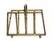 French Bamboo and Brass Magazine Rack from Maison Baguès, 1950s 2