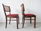 Wooden Dining Chairs, 1950s, Set of 2 6