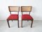 Wooden Dining Chairs, 1950s, Set of 2 2