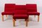 Lounge Chairs by Rud Thygesen & Johnny Sørensen for Magnus Olesen, Denmark, 1970s, Set of 3 1