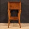 Italian Cherrywood, Walnut and Fruitwood Side Table, 1920s, Image 4