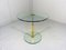 German Glass Side Table by Peter Draenert, 1980s 1