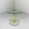 German Glass Side Table by Peter Draenert, 1980s 6