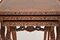 Antique Queen Anne Style Burr Walnut Nesting Tables, 1920s, Set of 3, Image 8