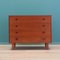 Danish Teak Chest of Drawers, 1970s, Image 1