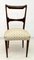 Walnut Dining Chairs by Guglielmo Ulrich, 1950s, Italy, Set of 6, Image 1