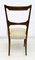 Walnut Dining Chairs by Guglielmo Ulrich, 1950s, Italy, Set of 6 8