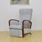 Mid-Century Armchair With Folding Footrest, 1950s, Image 3