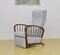 Mid-Century Armchair With Folding Footrest, 1950s, Image 4