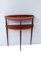 Mahogany Console Table with Shelves, Italy, 1950s, Image 5