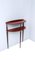 Mahogany Console Table with Shelves, Italy, 1950s, Image 1