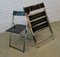 Vintage Industrial Chairs with Leather Belts, Set of 2, Image 11
