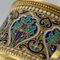 19th-Century Imperial Russian Solid Silver-Gilt & Enamel Cup On Saucer by Mikhail Timofeev 3
