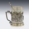 Russischer Trompe L'oeil Teeglashalter aus massivem Silber, 19. Jh. Von Piotr Milyukov, 1878 11