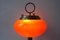 Portugiesische Opalglas Stehlampe oder Aschenbecher, 1960er 6