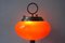 Portuguese Opaline Glass Floor Lamp or Ashtray, 1960s, Image 6