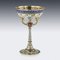20th-Century Russian Silver-Gilt & Enamel Sherbet Cup by Ivan Khlebnikov, Image 27