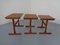 Danish Teak Nesting Tables, 1960s, Set of 3 1