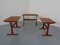 Teak Nesting Tables by Kai Kristiansen, 1960s, Set of 3 12