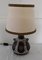 Lámpara de mesa Fat Lava de cerámica, años 70, Imagen 1