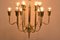 Chandelier with Six Arms and Twelve Bulbs by J. T. Kalmar, 1950s 4