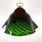 Vintage Green Murano Glass Ceiling Lamp by Harto Sven for Romano Mazzega, 1930s 1