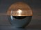 Lampe de Bureau Globe Mid-Century Moderne en Verre Texturé, 1960s 2