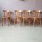 Bistro Chairs from Baumann, 1950s, Set of 6 3