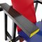 Red & Blue Armchair by Gerrit Rietveld for Cassina, 1990s 3