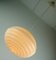 White Plastic Suspension Lamp from Erco, 1960s 2