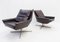 Brown Leather Lounge Chairs from Walter Knoll / Wilhelm Knoll, 1960s, Set of 2 5