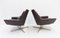 Brown Leather Lounge Chairs from Walter Knoll / Wilhelm Knoll, 1960s, Set of 2 11