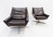 Brown Leather Lounge Chairs from Walter Knoll / Wilhelm Knoll, 1960s, Set of 2 2