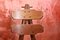 Mid-Century Vintage Burtalist Style Solid Oak Dining Chairs, Set of 6 3