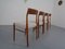 Vintage Danish Teak Model 77 Dining Chairs by Niels Otto Møller for J.L. Møllers, 1960s, Set of 4 8