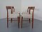 Vintage Danish Teak Model 77 Dining Chairs by Niels Otto Møller for J.L. Møllers, 1960s, Set of 4, Image 3