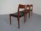 Swedish Kontiki Teak Dining Chairs by Yngve Ekström for Hugo Troeds, 1950s, Set of 3 5