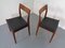 Swedish Kontiki Teak Dining Chairs by Yngve Ekström for Hugo Troeds, 1950s, Set of 3 9