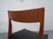 Swedish Kontiki Teak Dining Chairs by Yngve Ekström for Hugo Troeds, 1950s, Set of 3 10