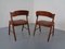 Danish Teak Dining Chairs by Korup Stolefabrik, 1960s, Set of 2 5