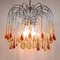 Murano Glass Chandelier from Venini, 1960s 3