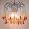 Murano Glass Chandelier from Venini, 1960s, Image 3