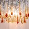 Murano Glass Chandelier from Venini, 1960s 5