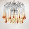 Murano Glass Chandelier from Venini, 1960s, Image 7