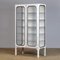 Vintage Glass and Iron Medical Cabinet, 1970s 1