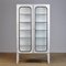 Vintage Glass and Iron Medical Cabinet, 1970s 8