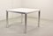 Tavolo da pranzo modello 100 in marmo bianco e alluminio di Kho Liang Ie & Wim Crouwel per Artifort, Olanda, anni '70, Immagine 1