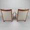Art Deco Style Armchairs by Umberto Asnago for Giorgetti, 1980s, Set of 3 4