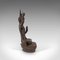 Grande Sculpture Antique Manjushri en Bronze 4