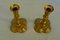 Mid-Century Danish Brass Candleholders in Classic Form, Set of 2, Image 2